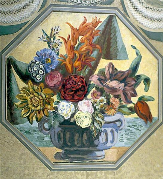 Painted Panel For The Music Room Of The Lefevre Gallery by Duncan Grant
