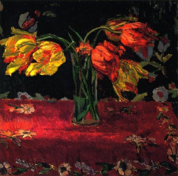 Parrot Tulips by Duncan Grant