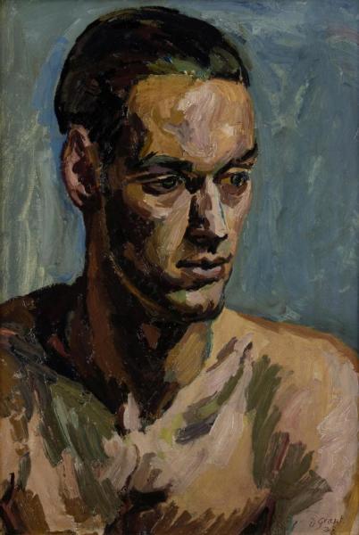 Portrait Of A Young Man by Duncan Grant