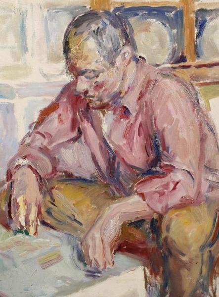 Portrait Of Pierre by Duncan Grant