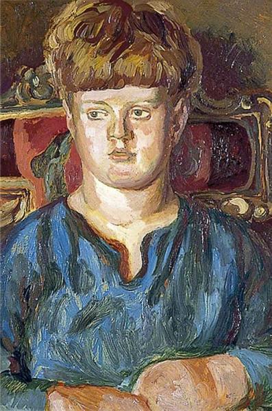 Quentin Bell As A Boy by Duncan Grant