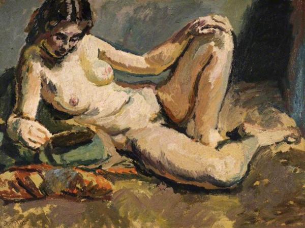 Duncan Grant Reclining Nude