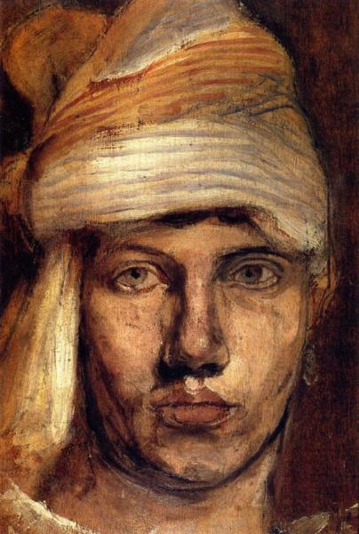 Self Portrait In A Turban by Duncan Grant