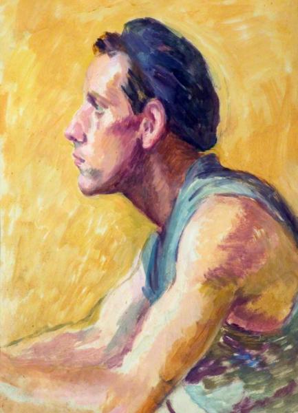 Sheep Shearer by Duncan Grant