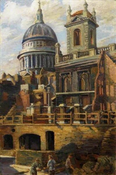 St Paul's by Duncan Grant