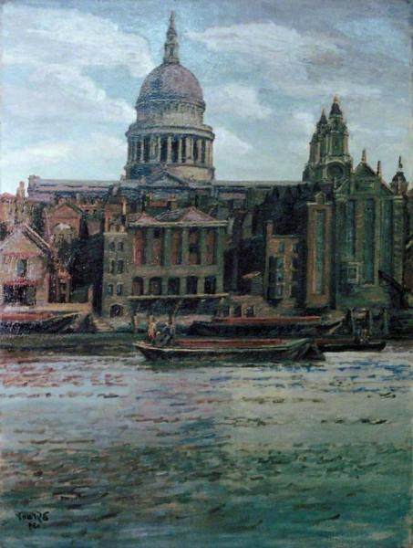 St Paul's by Duncan Grant