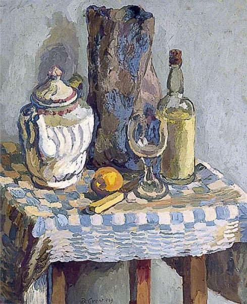Still Life With A Tea Pot by Duncan Grant