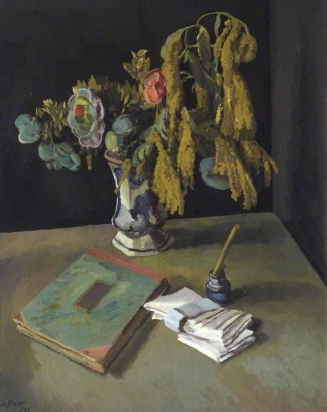 Still Life With Flowers by Duncan Grant