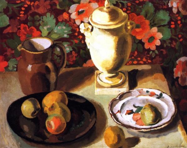 Still Life With White Urn by Duncan Grant