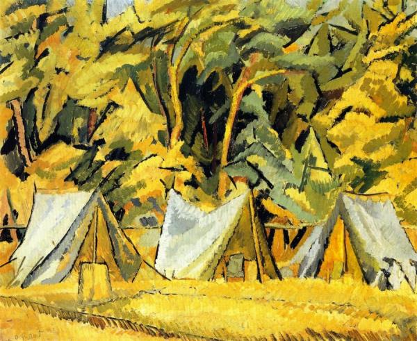 Tents by Duncan Grant