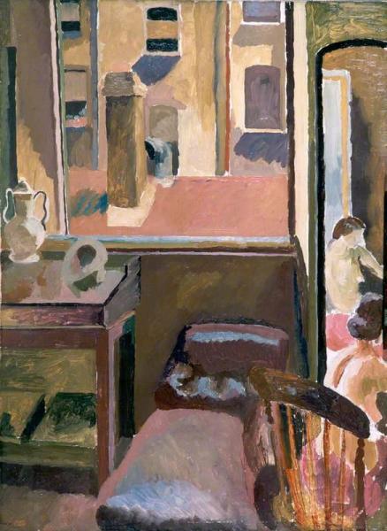 The Back Window Of Gordon Square by Duncan Grant