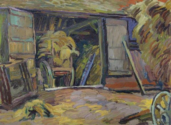 The Barn At Charleston by Duncan Grant