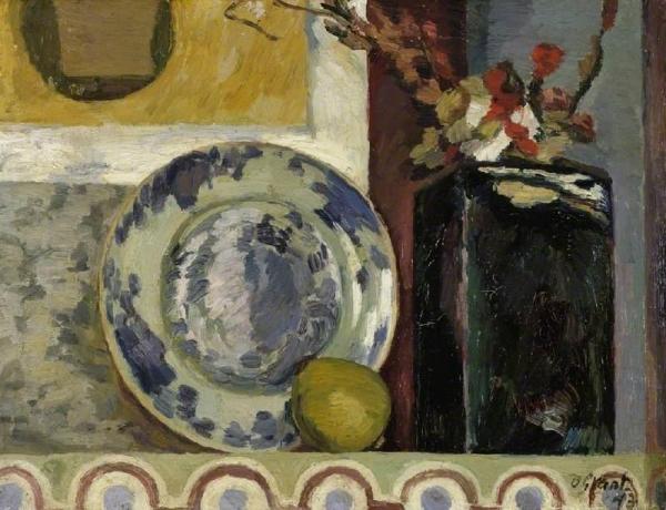 The Chinese Plate by Duncan Grant Oil Painting Reproductions