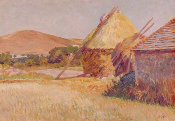 The Corn Stack, Sussex by Duncan Grant