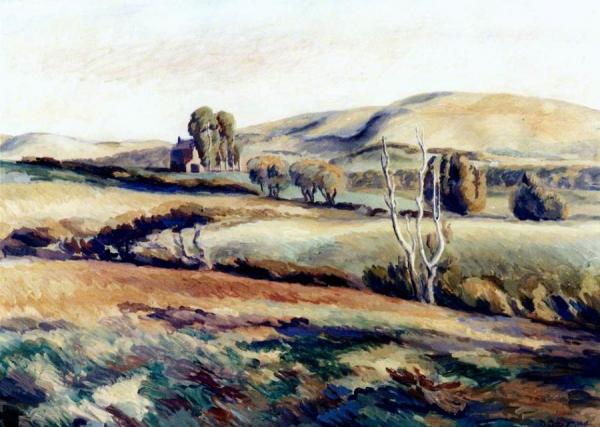 The Downs Near Wilmington by Duncan Grant