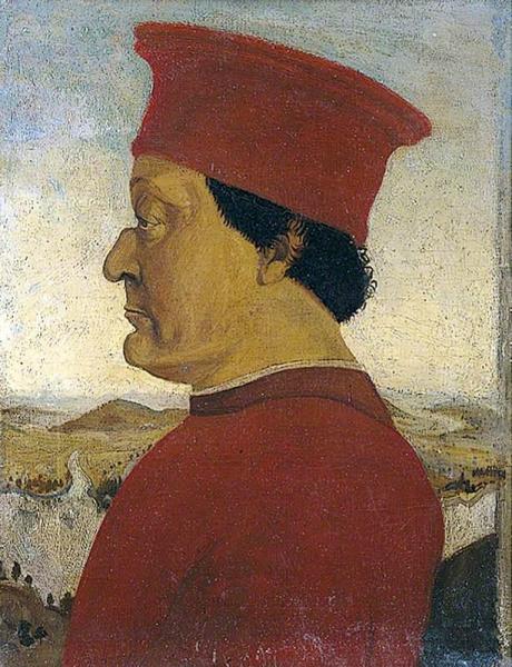 The Duke Of Urbino (copy Of Piero Della Francesca) by Duncan Grant