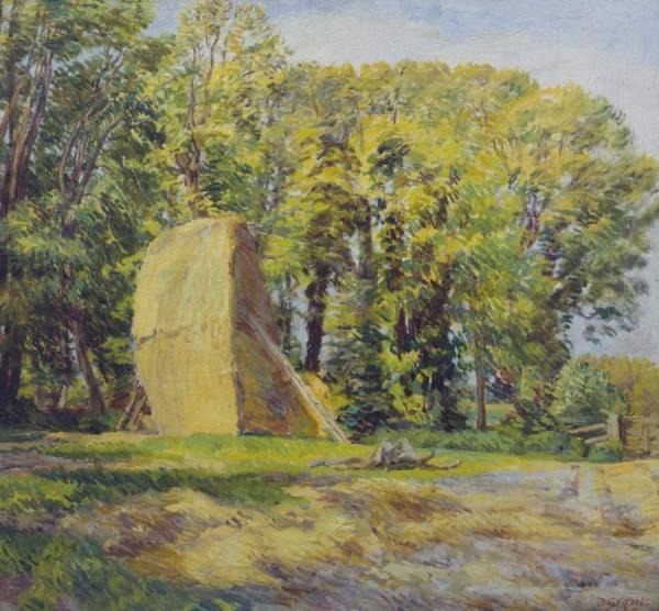 The Hayrick by Duncan Grant