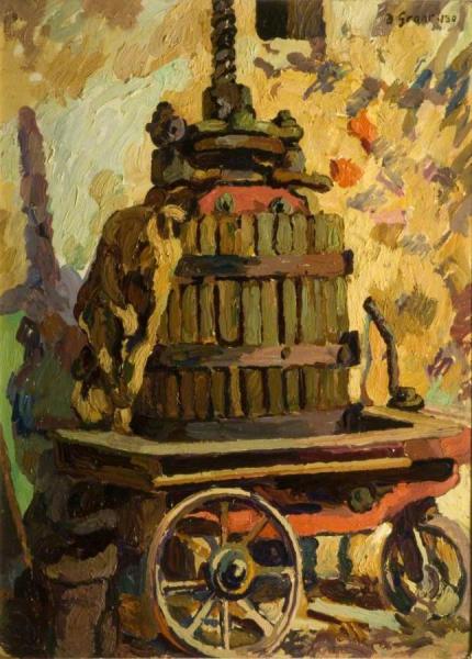 The Wine Press by Duncan Grant