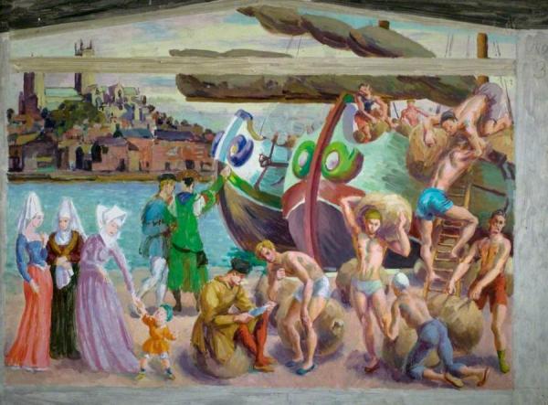 The Wool Staple In Medieval Lincoln by Duncan Grant