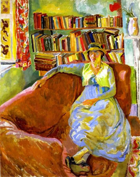 Vanessa Bell At Charleston by Duncan Grant Oil Painting Reproductions