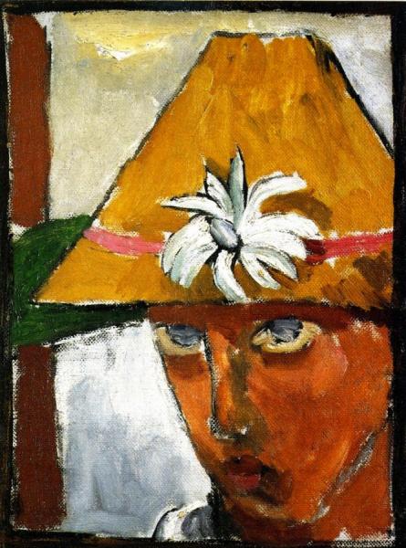 Duncan Grant Vanessa Bell In A Sunhat