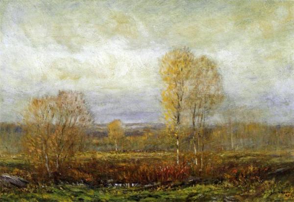 Autumn Day by Dwight W. Tryon