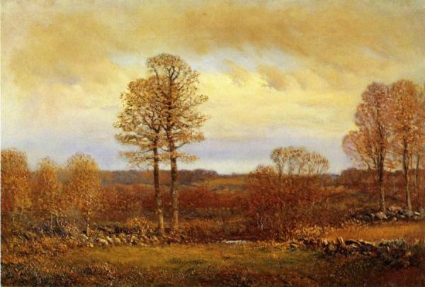 Autumn Morning by Dwight W. Tryon