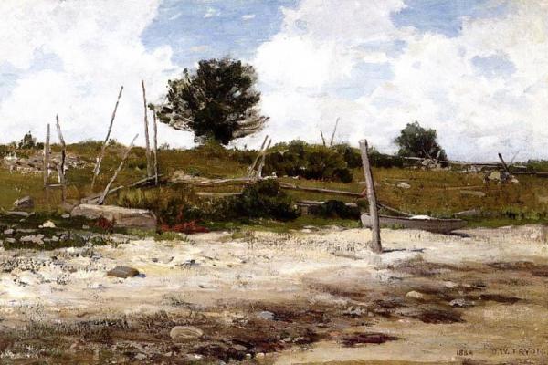 Coastal Landscape by Dwight W. Tryon