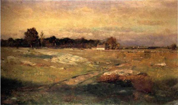 Dartmouth Moorlands by Dwight W. Tryon Oil Painting Reproductions
