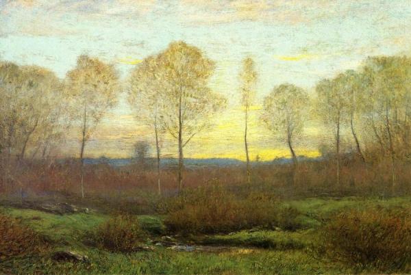 Dwight W. Tryon Dawn - Early Spring