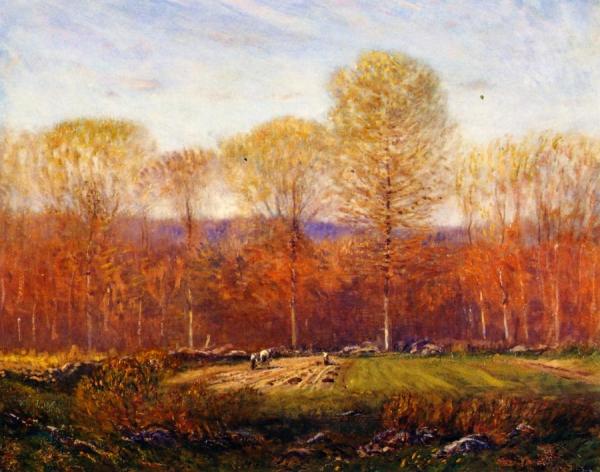 Dwight W. Tryon Fall Plowing