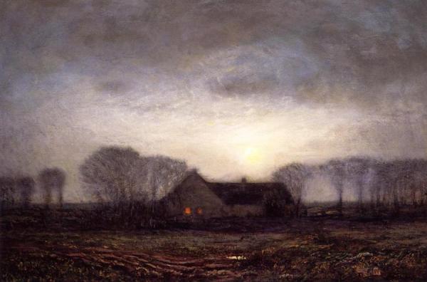 Night, New England by Dwight W. Tryon