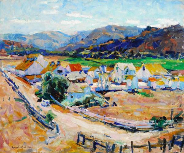 Californian Landscape (the Hatton Ranch, Carmel Valley) by E. Charlton Fortune