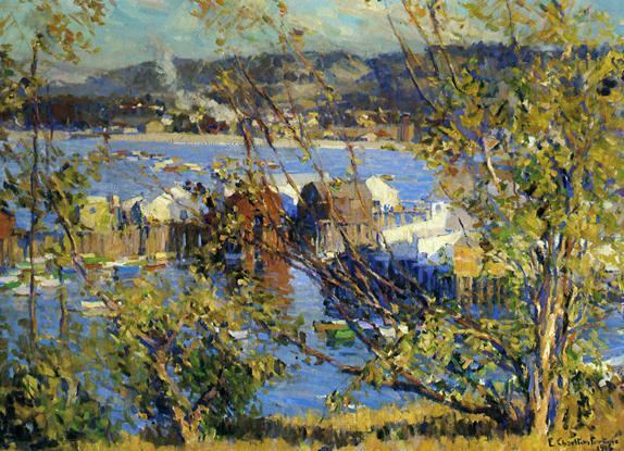 Monterey Bay, 1916 by E. Charlton Fortune