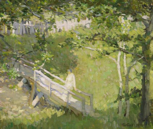 E. Charlton Fortune Summer Landscape, 1914