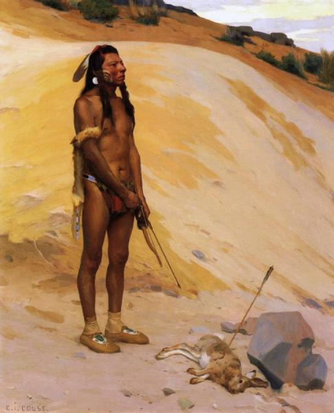 An Indian Hunter by Eanger Irving Couse