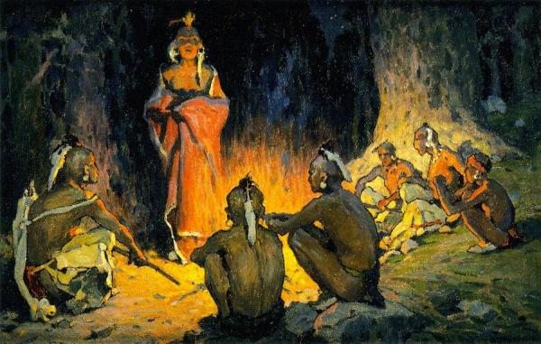 The Speaker by Eanger Irving Couse