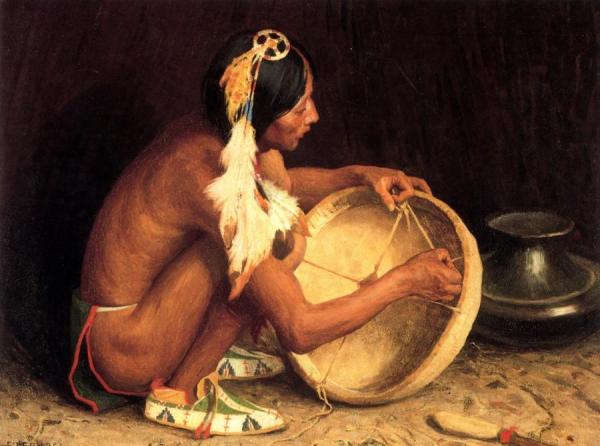 The Tom Tom Maker by Eanger Irving Couse