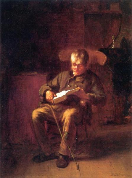 Dropping Off by Eastman Johnson