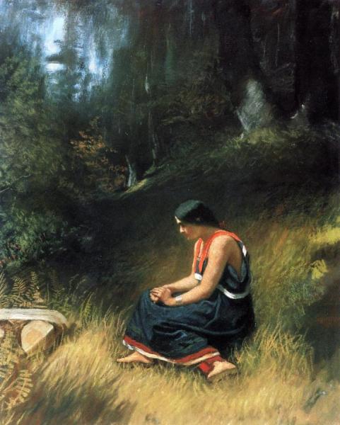 Hiawatha by Eastman Johnson