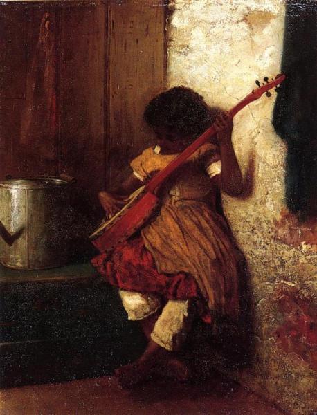 Musical Instinct by Eastman Johnson