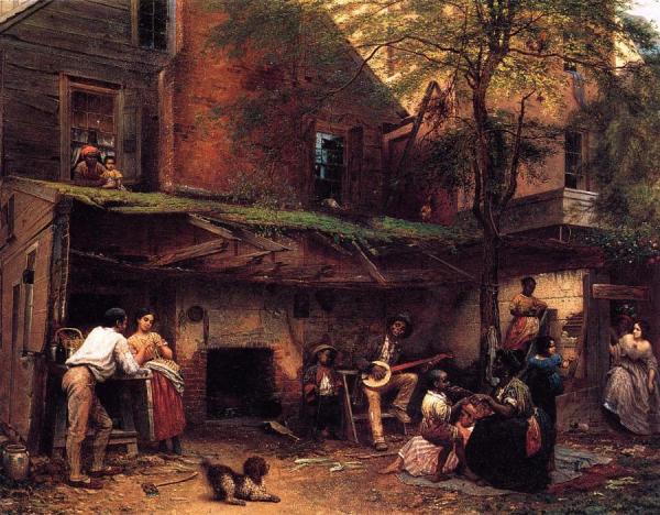 Negro Life In The South by Eastman Johnson