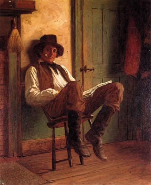 Eastman Johnson Sunday Morning