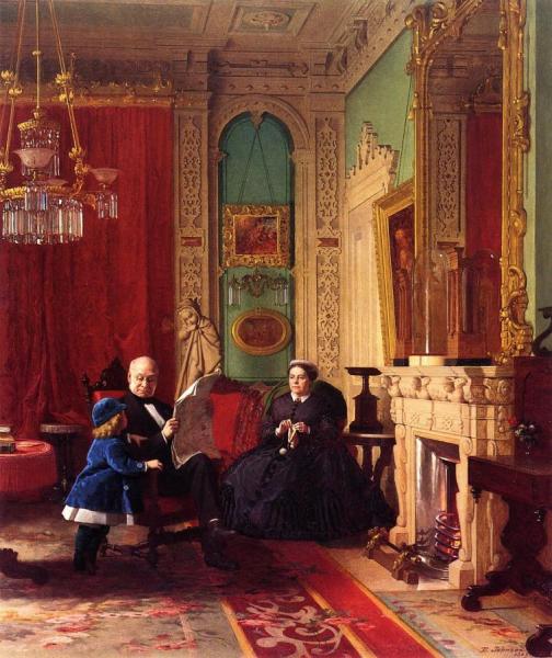 The Brown Family by Eastman Johnson