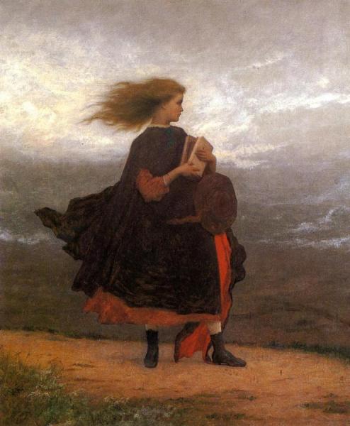 The Girl I Left Behind Me by Eastman Johnson