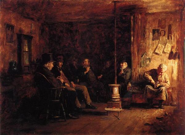 The Nantucket School Of Philosophy by Eastman Johnson