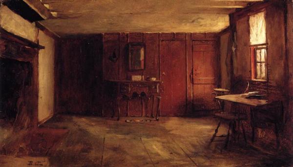 The Other Side Of Susan Ray's Kitchen - Nantucket by Eastman Johnson