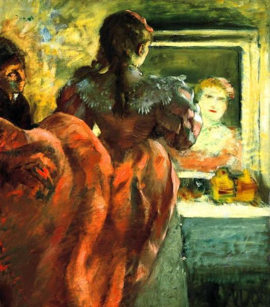 Edgar Degas Actress Before The Mirror In Her Dressing Room