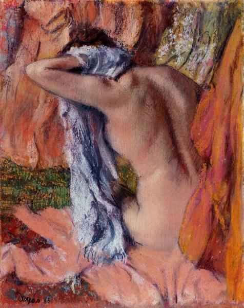 After The Bath by Edgar Degas Oil Painting Reproductions
