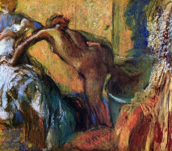 Edgar Degas After The Bath